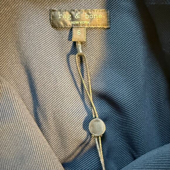 RAG & Bone Sadie Navy Stand Collar Vest - Picture 7 of 7